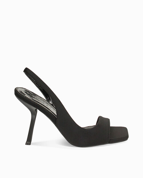 WOMEN SHOES SANDAL LYCRA NERO, BLACK