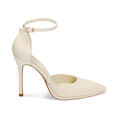 Décolleté Open Shank panna, tacco 10 cm, Primadonna, 232186202EPPANN037, 001 preview