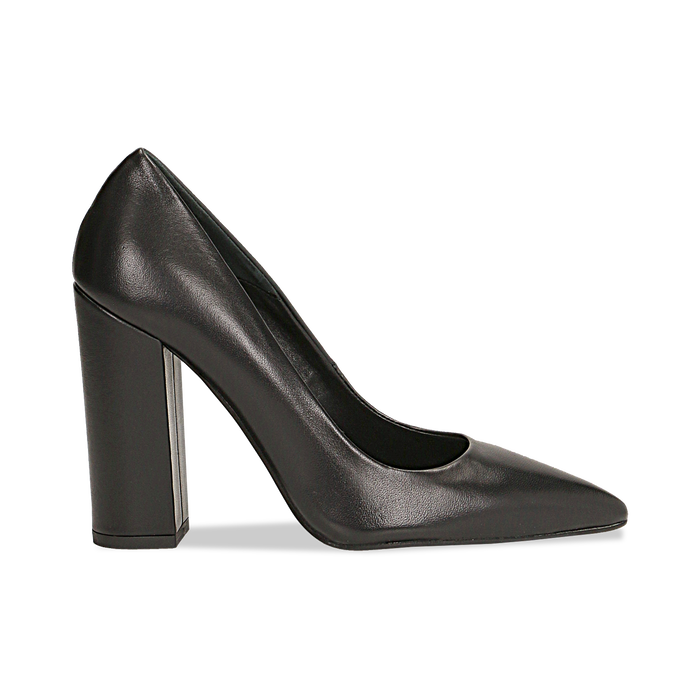 Decollete Nere Con Tacco 10 Cm Cod 12d614412vinero Primadonna Collection