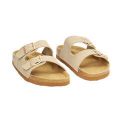 Fussbett donna taupe in camoscio, Primadonna, 25R300028CMTAUP036, 002 preview