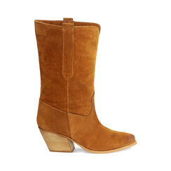 BOOTS RAIN BOOTS TEXANO SUEDE COGN, Primadonna, 271020616CMCOGN036, 001 preview