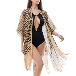 Poncho copricostume leopard, Primadonna, 21B400110TSLEOPUNI, 001a