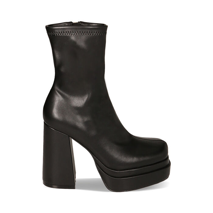 Stivaletti neri platform on sale