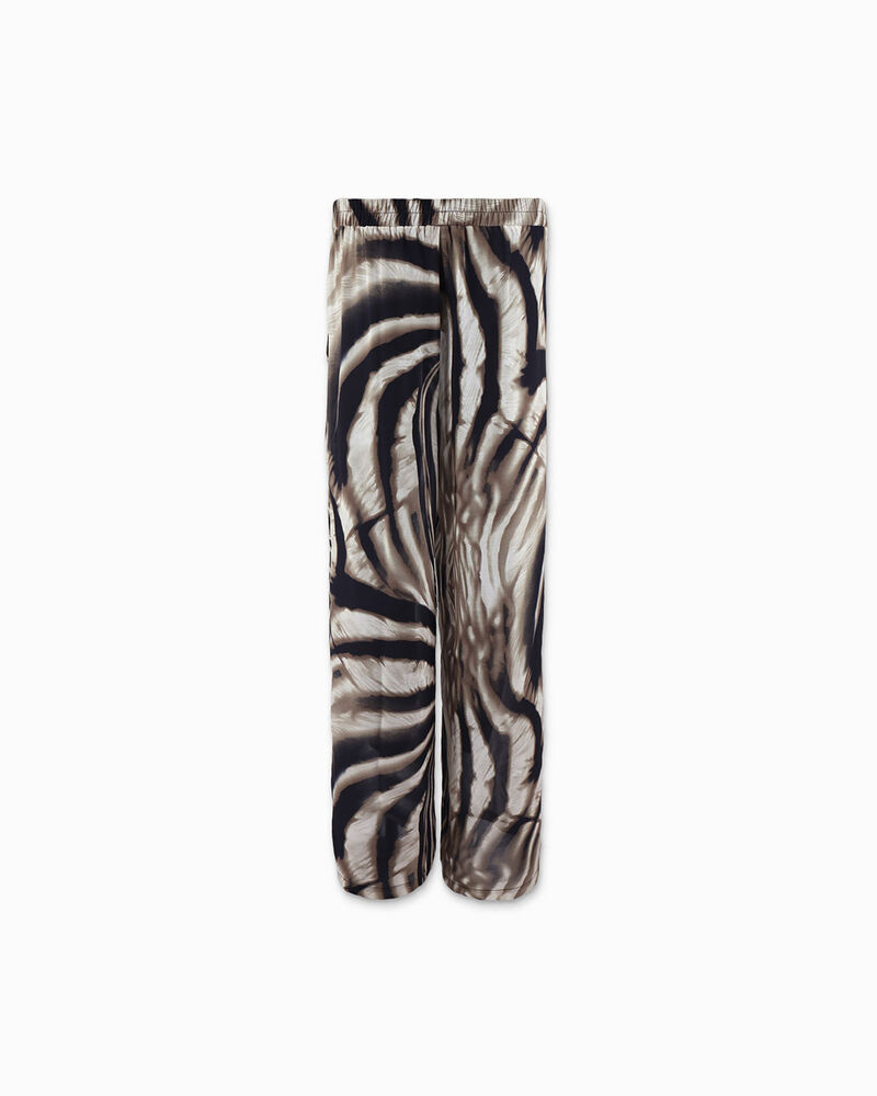 Pantalone donna nero-beige image number null