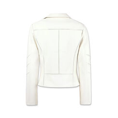Giubbino donna bianco modello chiodo, Primadonna, 256500462EPBIANL, 003 preview