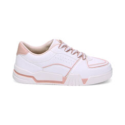 Sneakers bianco-rosa, Primadonna, 230111302EPBIRA035, 001 preview
