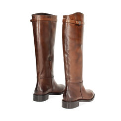 Botte marron en cuir, Primadonna, 24N530004PEMARR037, 003 preview