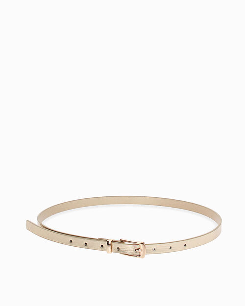 Cintura oro con finitura brillante, GOLD