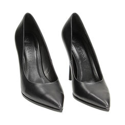 Zapatos de salón Bailarinas negros de piel, Primadonna, 232186201EPNERO037, 002 preview