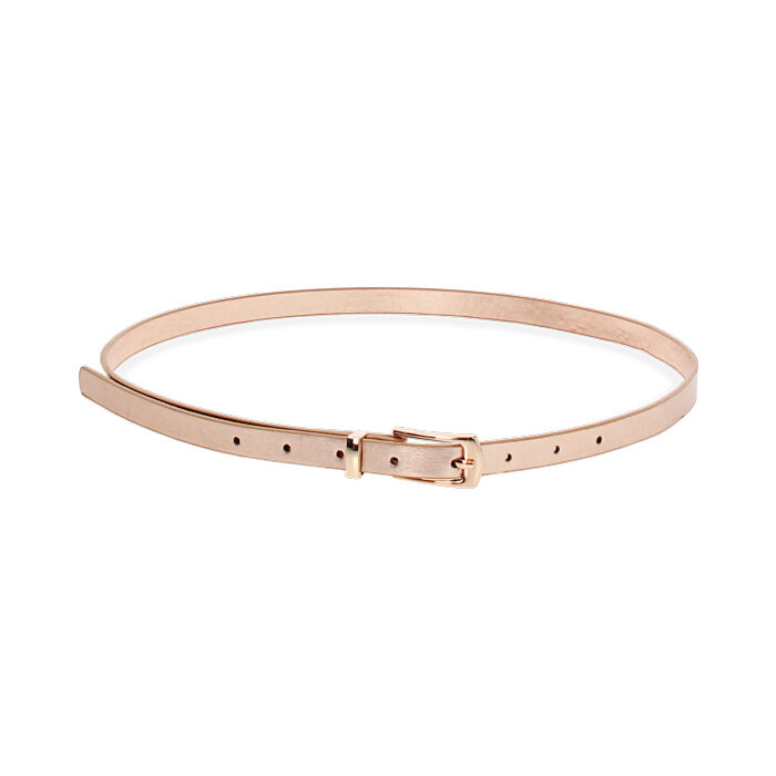 Cintura donna rosa-oro stretta, Primadonna, 25B413456LMRAORUNI