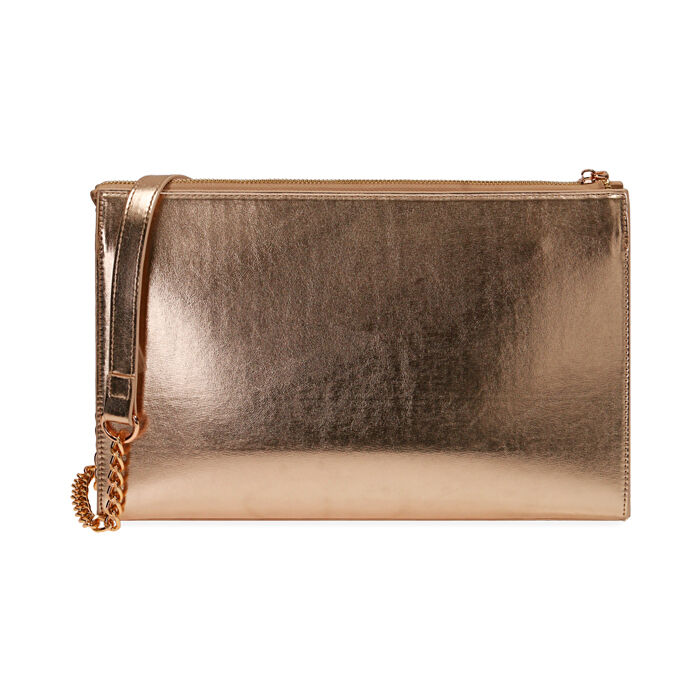 Borsa donna oro rosa a tracolla | Primadonna Collection