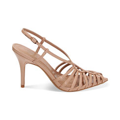WOMEN SHOES SANDAL SYNTHETIC PATENT NUDE, Primadonna, 232107903VENUDE035, 001 preview