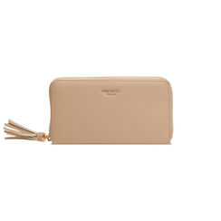 Portafoglio beige con dettagli eleganti, Borse, 275705032EPBEIGUNI, 001 preview