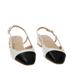 Slingback blanc-noir, Primadonna, 234999701EPBINE036, 002a