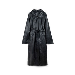 Gabardina negra de mujer con detalles elegantes, Primadonna, 266501103EPNEROM, 001a