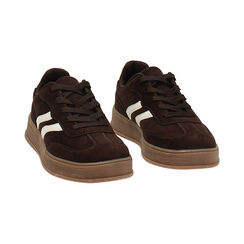 Zapatillas marr&oacute;n oscuro con estilo urbano, Primadonna, 270115803TSMORO036, 003 preview