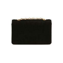 Bolso bandolera con joya negra en microfibra, Primadonna, 205123736MFNEROUNI, 003 preview