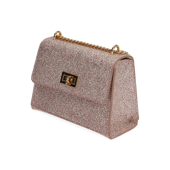 Borsa Mini Glitter Falabella Rosa cipria | Borse Mini Stella McCartney  Donna ⋆ Iflyer