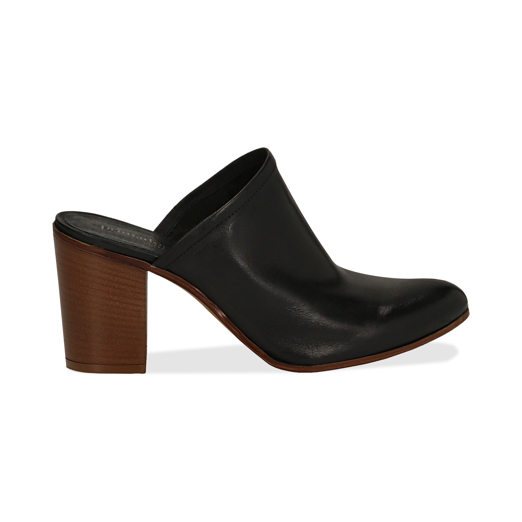 Mules donna nere in vera pelle | Primadonna Collection