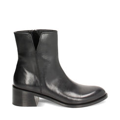 Boot noire en cuir, Primadonna, 24N530065PENERO035, 001a