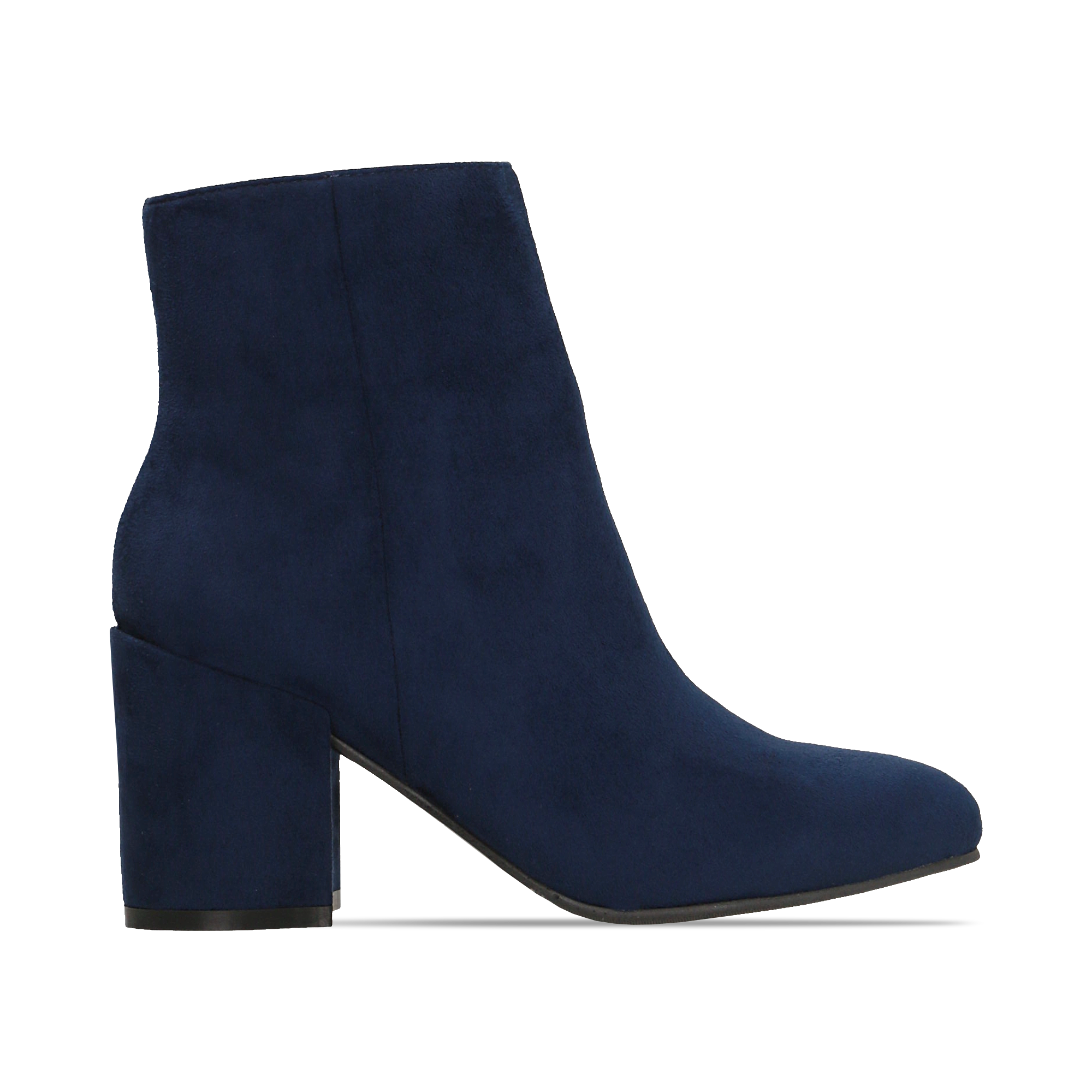 stivaletti con tacco blu