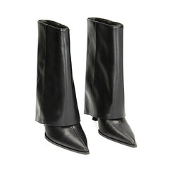 Tronchetti neri, tacco 9,5 cm, Primadonna, 234912927EPNERO039, 002 preview