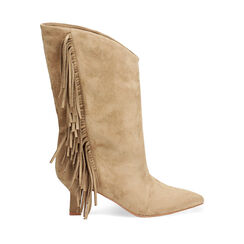 Botines taupe tac&oacute;n 6.3 cm, Primadonna, 274904801MFTAUP035, 001a