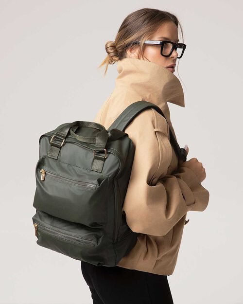 SACS  TISSU VERD, GREEN