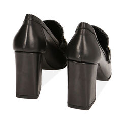 WOMEN SHOES MOCASSINS LEATHER NERO, Primadonna, 21L685300PENERO035, 003 preview