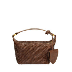 Mini sac brun foncé avec bandoulière amovible, Primadonna, 261600636EIMOROUNI, 001a