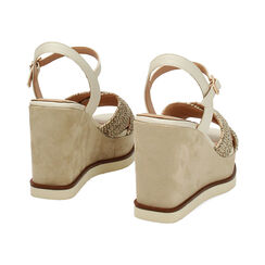 Zeppe beige tacco 10 cm, Primadonna, 272159101ERBEIG035, 004 preview