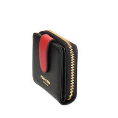 Portafoglio nero compatto, 245700502EPNEROUNI, 002a