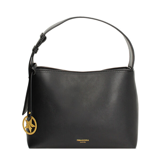 Borsa a spalla nera essenziale, Primadonna, 265705885EPNEROUNI
