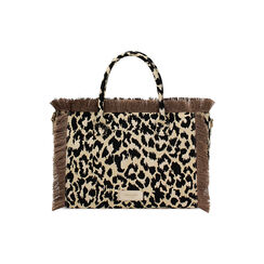 Sac à main femme léopard en tissu, Primadonna, 252324536TSLEOPUNI, 001 preview
