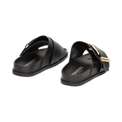 Sandali bassi neri con fibbia, Ultime occasioni, 230901121EPNERO037, 003 preview