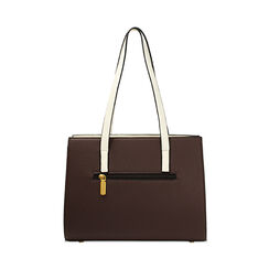 Borsa a spalla testa di moro con tracolla removibile, Primadonna, 265701339EPMOROUNI, 004 preview