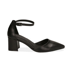 Décolleté nere, tacco 6 cm, Primadonna, 214942231EPNERO035, 001 preview
