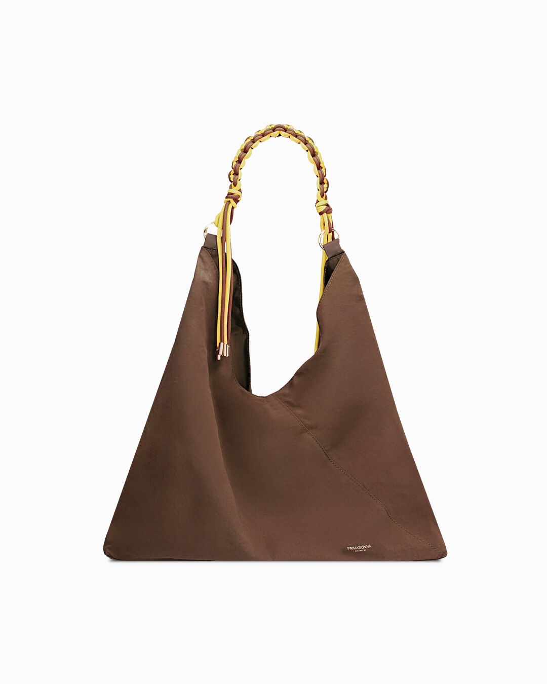 Borsa a spalla testa di moro con tasche