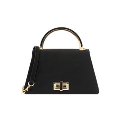 Mini bag donna nera in tessuto, Primadonna, 255126021LYNEROUNI, 001 preview