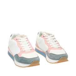 Zapatillas blancas y rosas, 23O708352TSBIRA036, 002a