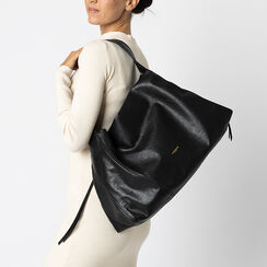 Borsa a spalla nera, Primadonna, 26F506663EPNEROUNI, 003 preview