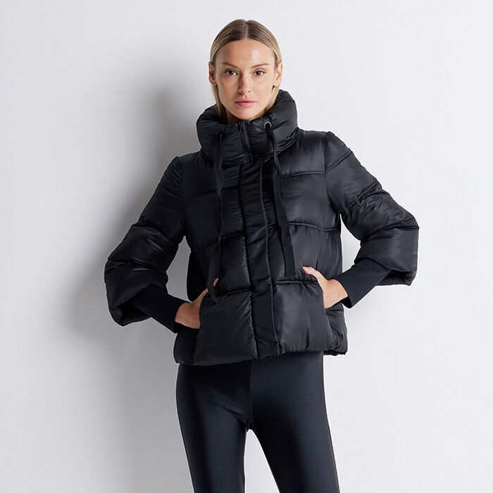 ABBIGLIAMENTO PIUMINO TESSUTO NERO
