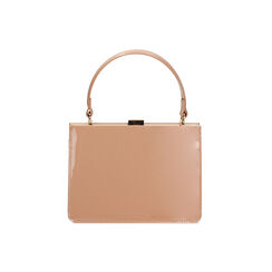 Mini bag donna nude in vernice, Primadonna, 255126041VENUDEUNI, 004 preview