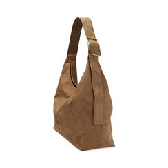 Borsa a spalla taupe con tasche capienti, Borse, 275700597MFTAUPUNI, 003 preview