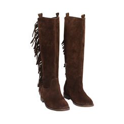 Botte en daim couleur brun foncé, Primadonna, 261010003CMMORO036, 003 preview