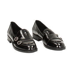 Mocassin noir brillant bas, Primadonna, 244904746ABNERO036, 002 preview