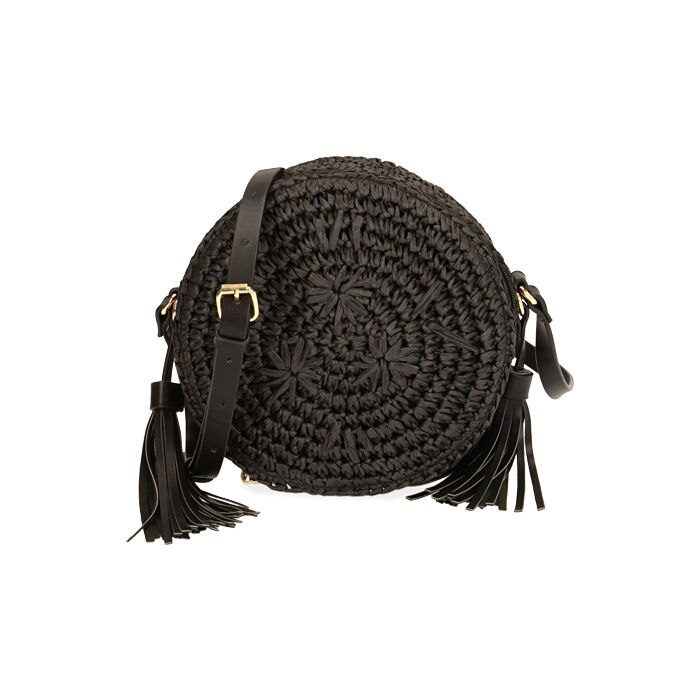 sac raphia noir
