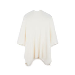 Poncho en tissu crème avec des détails élégants, Primadonna, 26B483101TSPANNUNI, 003 preview