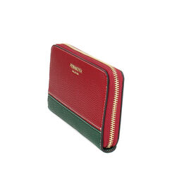Portafoglio bordeaux bicolor, 245700504EPBORDUNI, 002a