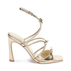 Sandale à talon femme or élégante, Primadonna, 252140404LMOROG035, 001 preview